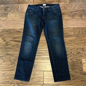 Hudson Collin Flap Skinny Jean Mid Rise Size 30